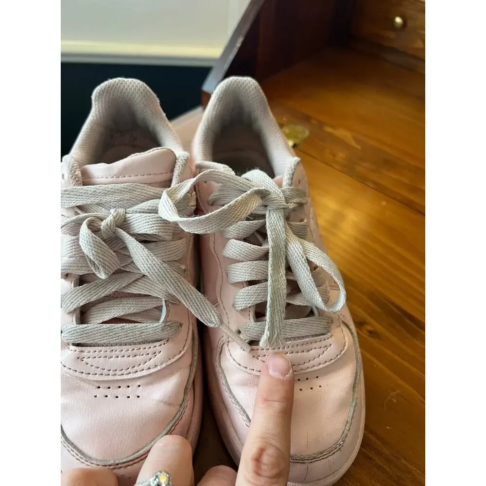 Heelys Roller Skate Shoes Youth Size 3 Yth 3‎ Pink Monochrome Wheeled Sneakers